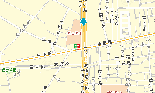 新莊郵局(三重36支)地圖