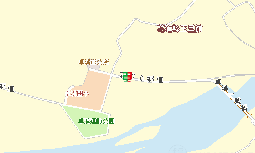 玉里郵局地圖