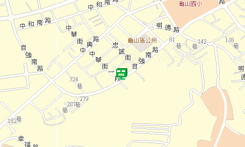 龜山文化郵局地圖