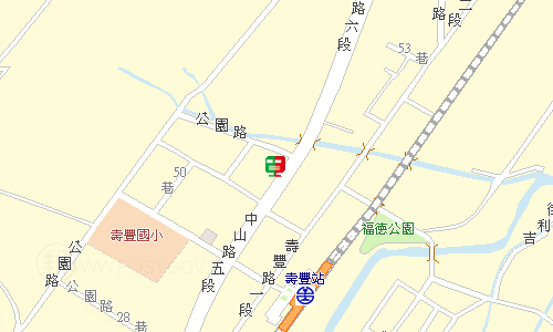 壽豐郵局地圖