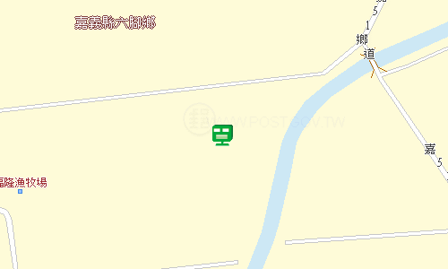 六腳蒜頭郵局地圖