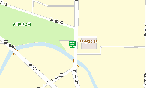 新港郵局地圖