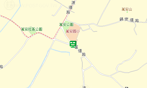 池上郵局地圖