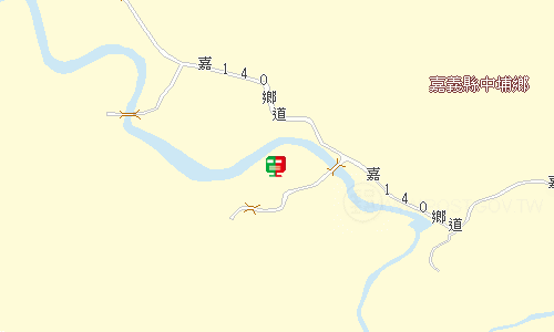 中埔郵局地圖