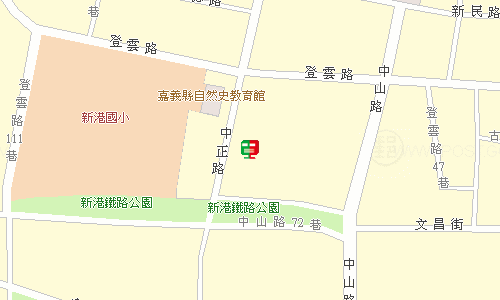新港郵局地圖