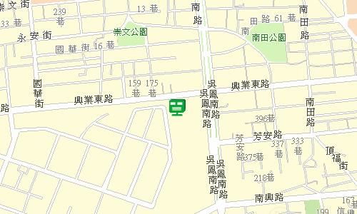 嘉義興業路郵局地圖