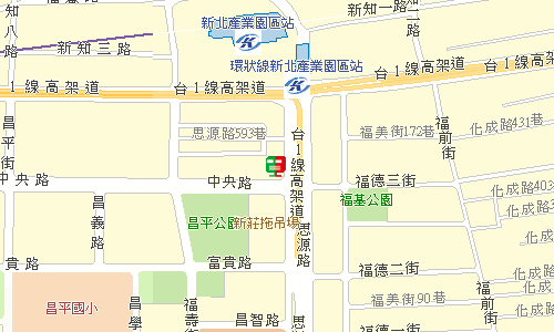 新莊郵局(三重36支)地圖