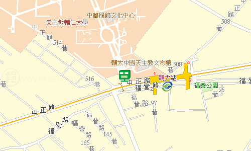 新莊郵局(三重36支)地圖