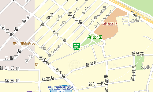 新莊郵局(三重36支)地圖