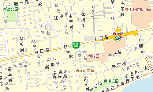 新莊郵局(三重36支)地圖