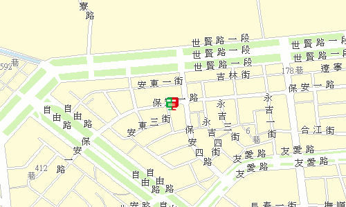 嘉義保安郵局地圖