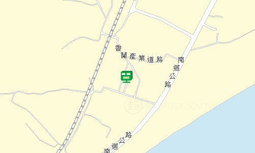 太麻里郵局地圖