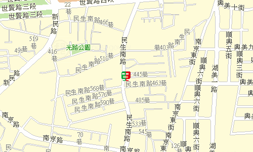 嘉義湖內郵局地圖