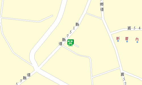 六腳蒜頭郵局地圖