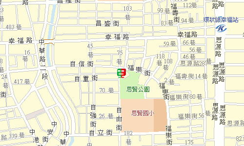 新莊郵局(三重36支)地圖