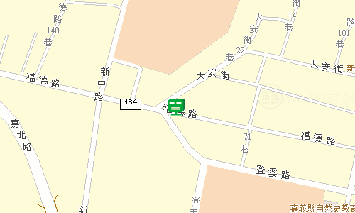 新港郵局地圖