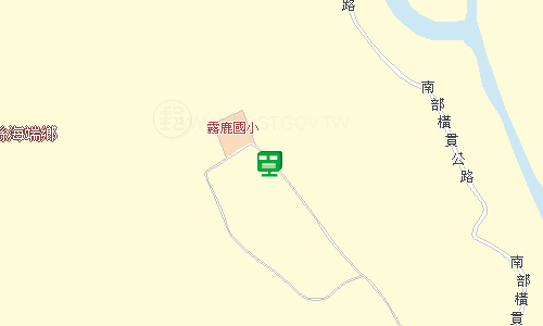 關山郵局地圖