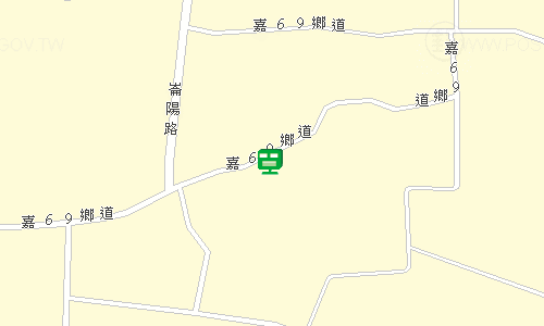 六腳蒜頭郵局地圖