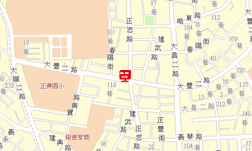 高雄義民郵局地圖