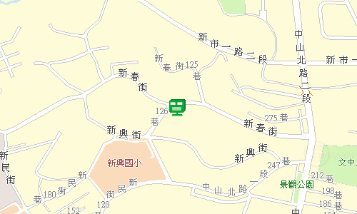 淡水郵局(三重27支)地圖