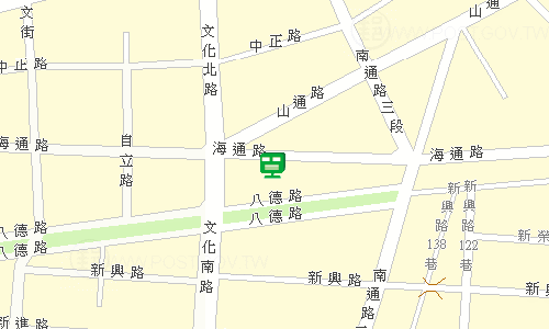 朴子郵局地圖