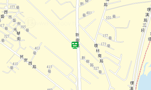 新莊郵局(三重36支)地圖