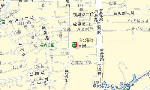 新莊郵局(三重36支)地圖