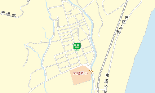 大武郵局地圖