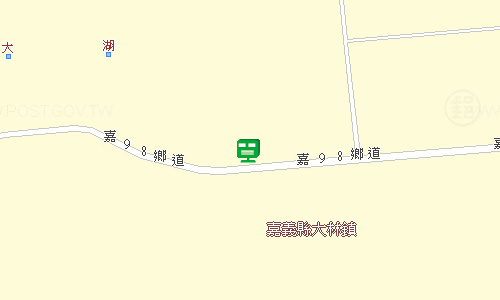 大林郵局地圖