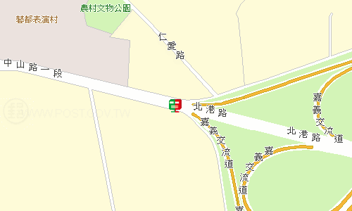 太保南新郵局地圖