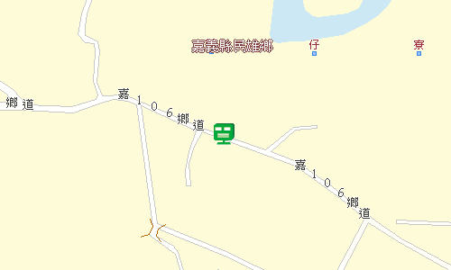 民雄雙福郵局地圖