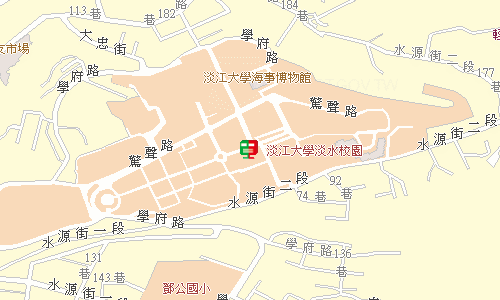 淡水郵局(三重27支)地圖