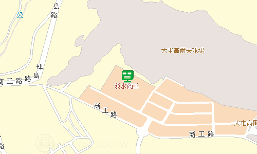 淡水郵局(三重27支)地圖