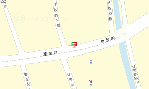 中和郵局郵務股地圖