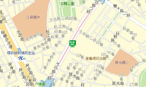 板橋郵局快捷股地圖