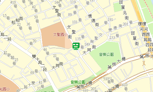 板橋郵局快捷股地圖