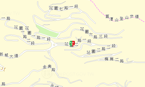 新店郵務股地圖