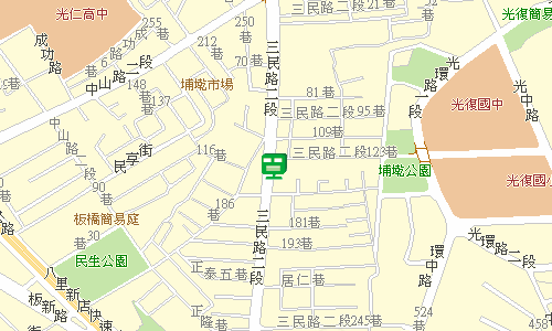 板橋郵局快捷股地圖