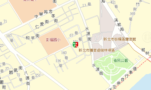 樹林郵局郵務股地圖