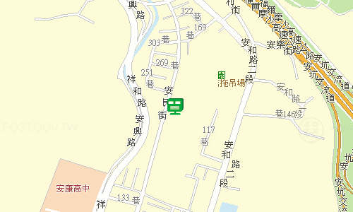 新店郵務股地圖