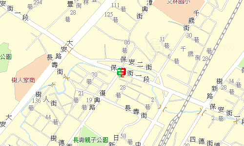 樹林郵局郵務股地圖