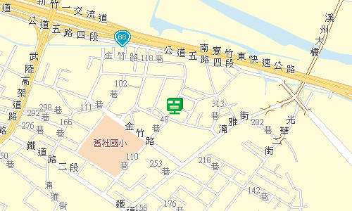 新竹郵局投遞股地圖