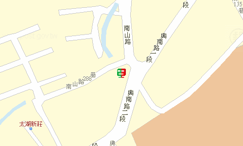 中和郵局郵務股地圖