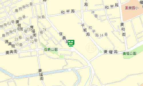 板橋郵局快捷股地圖