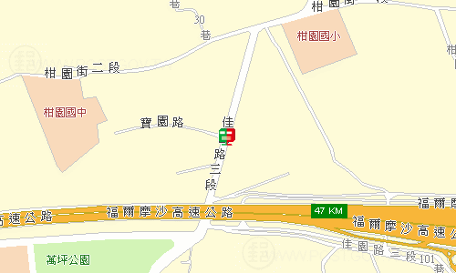 樹林郵局郵務股地圖