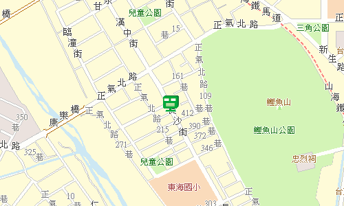 臺東郵局郵務科地圖