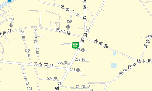 新莊郵局(三重36支)地圖