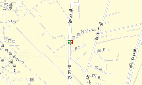 新莊郵局(三重36支)地圖