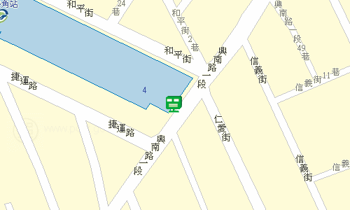 中和郵局郵務股地圖