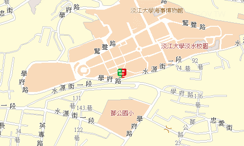 淡水郵局(三重27支)地圖